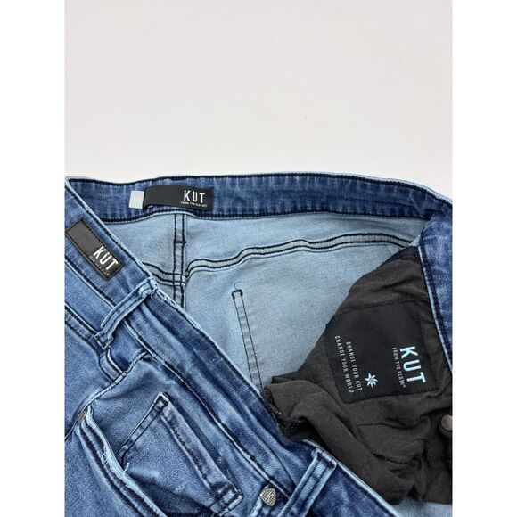 Kut from the Kloth Connie High Rise Ankle Skinny with Raw Hem Size 18 Jeans - Picture 14 of 15